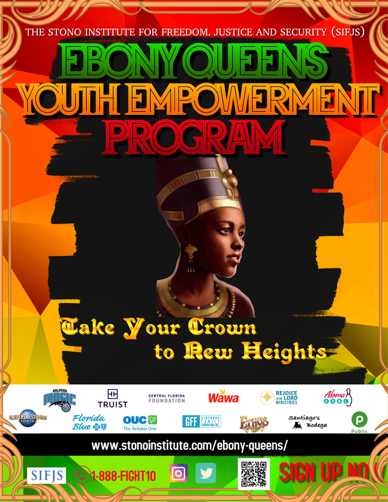 Ebony Queens program flyer